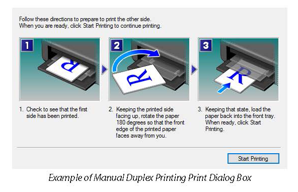 printing double sided manually in prview