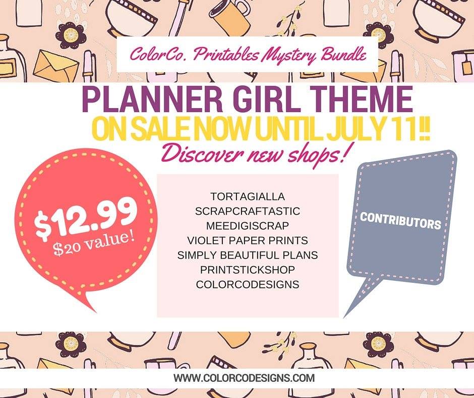 ColorCo Monthly Mystery Bundle - Planner Girl!
