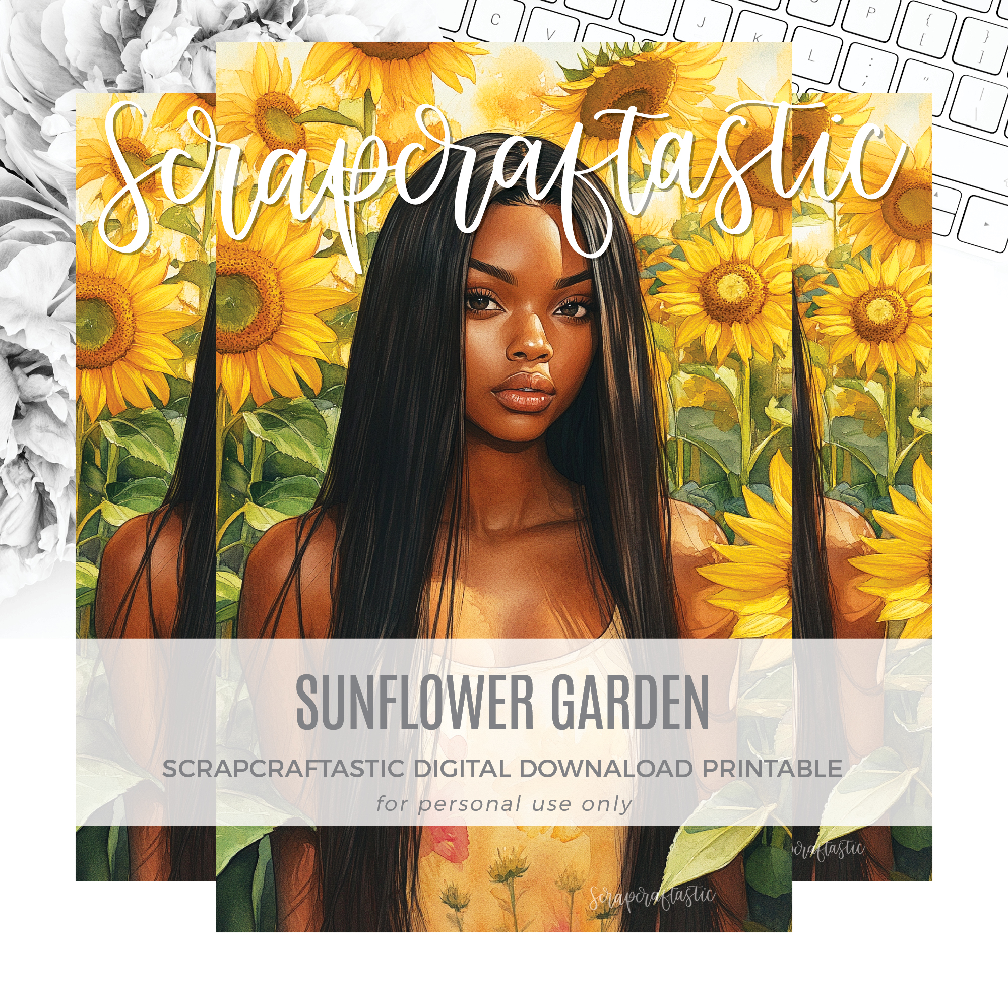 Sunflower Garden Freebie Friday 37