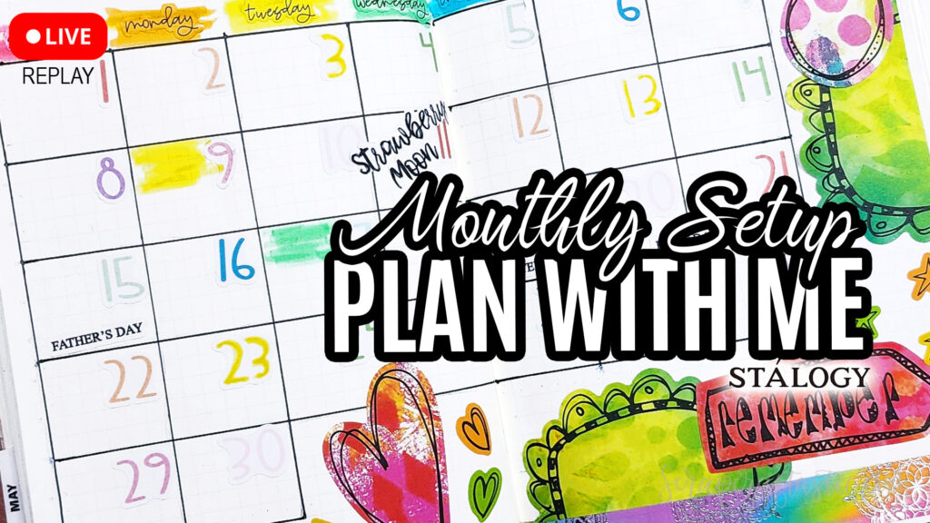 Monthly Setup Plan With Me