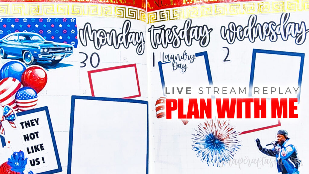 Live Stream Replay Plan With Me