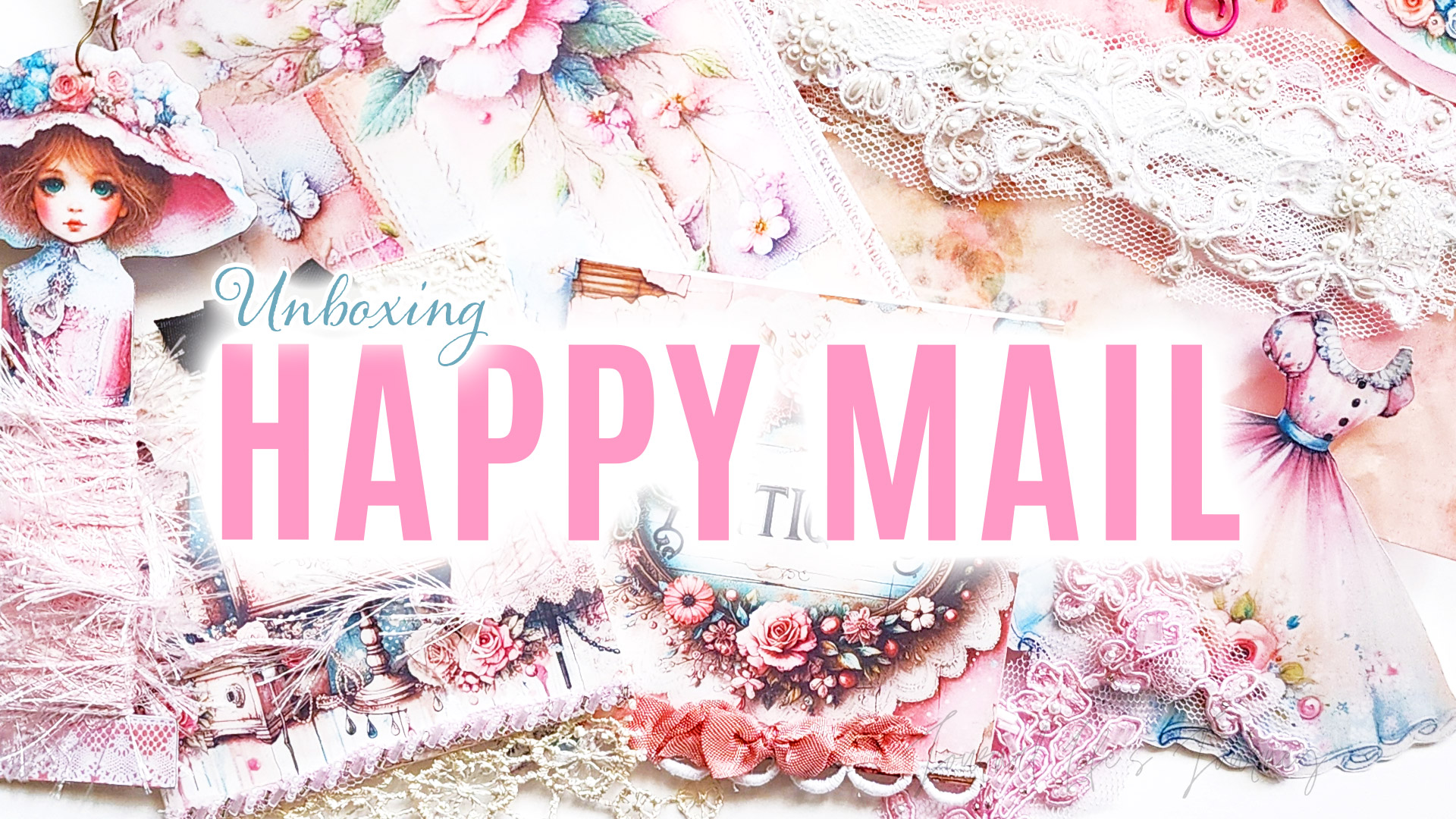 Unboxing Handmade Embellishments and Appliques from @cindyt.