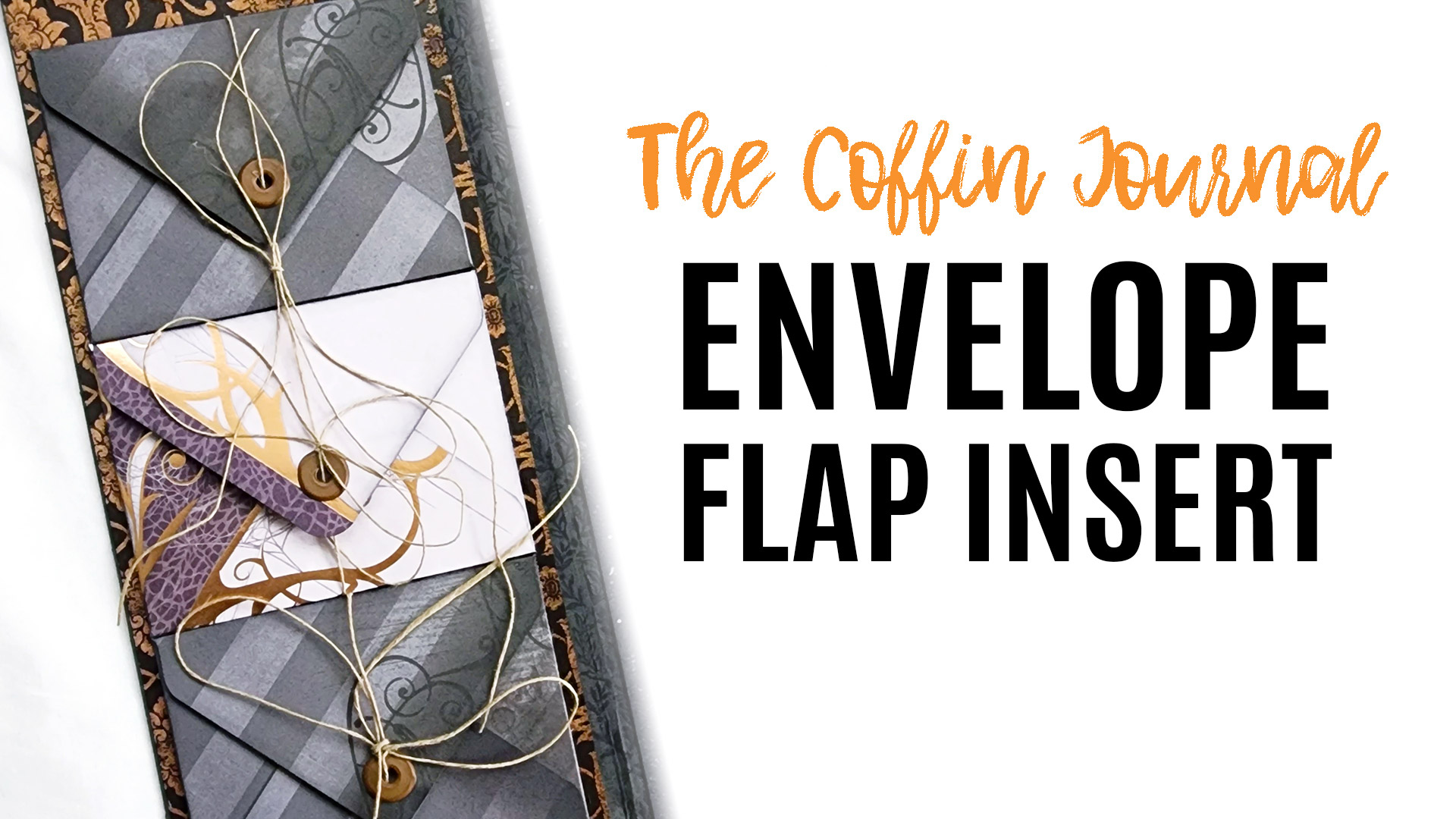 The Coffin Journal Envelope Flap Insert