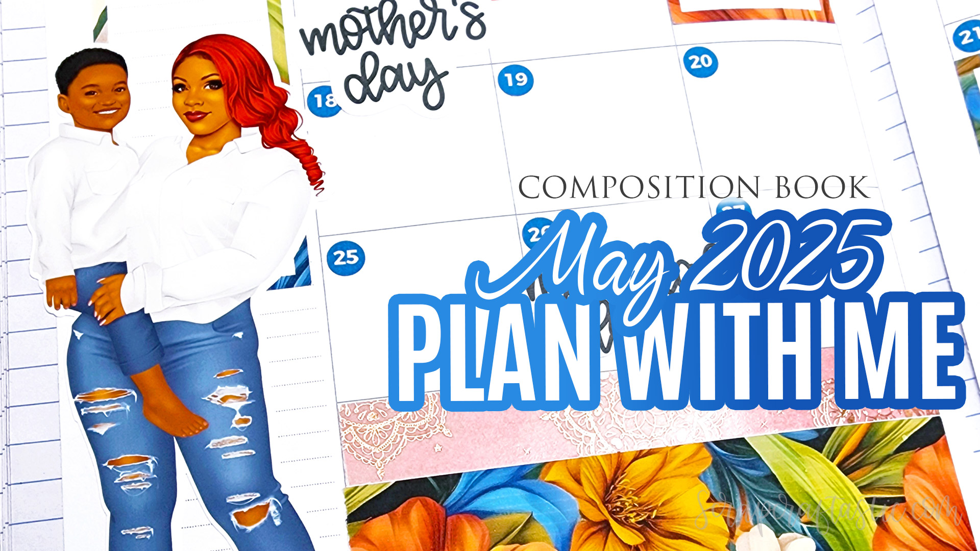 Composition Book May 2025 Plan With Me