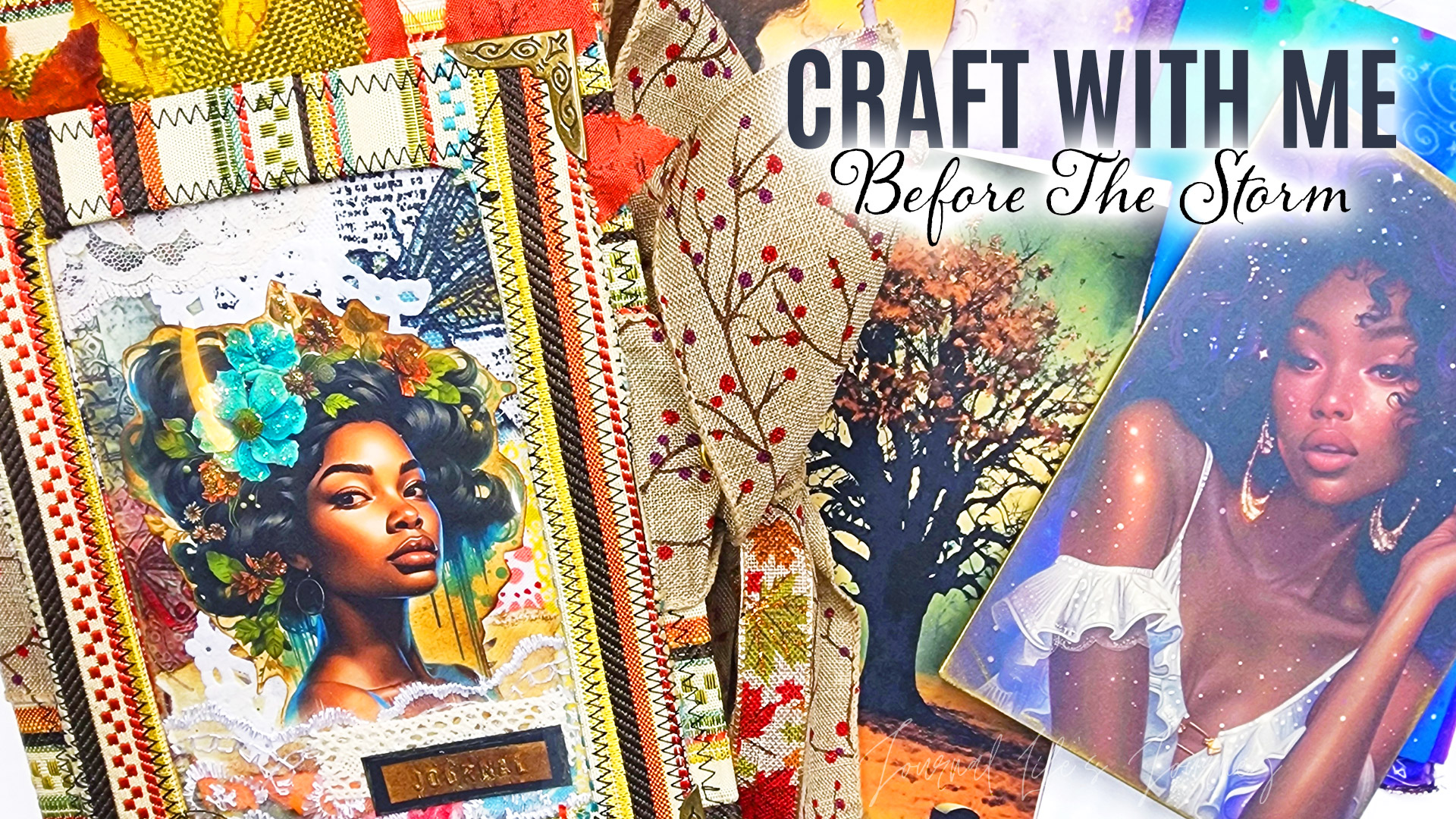 Craft With Me: Let’s Work On Unfinished Junk Journal Projects