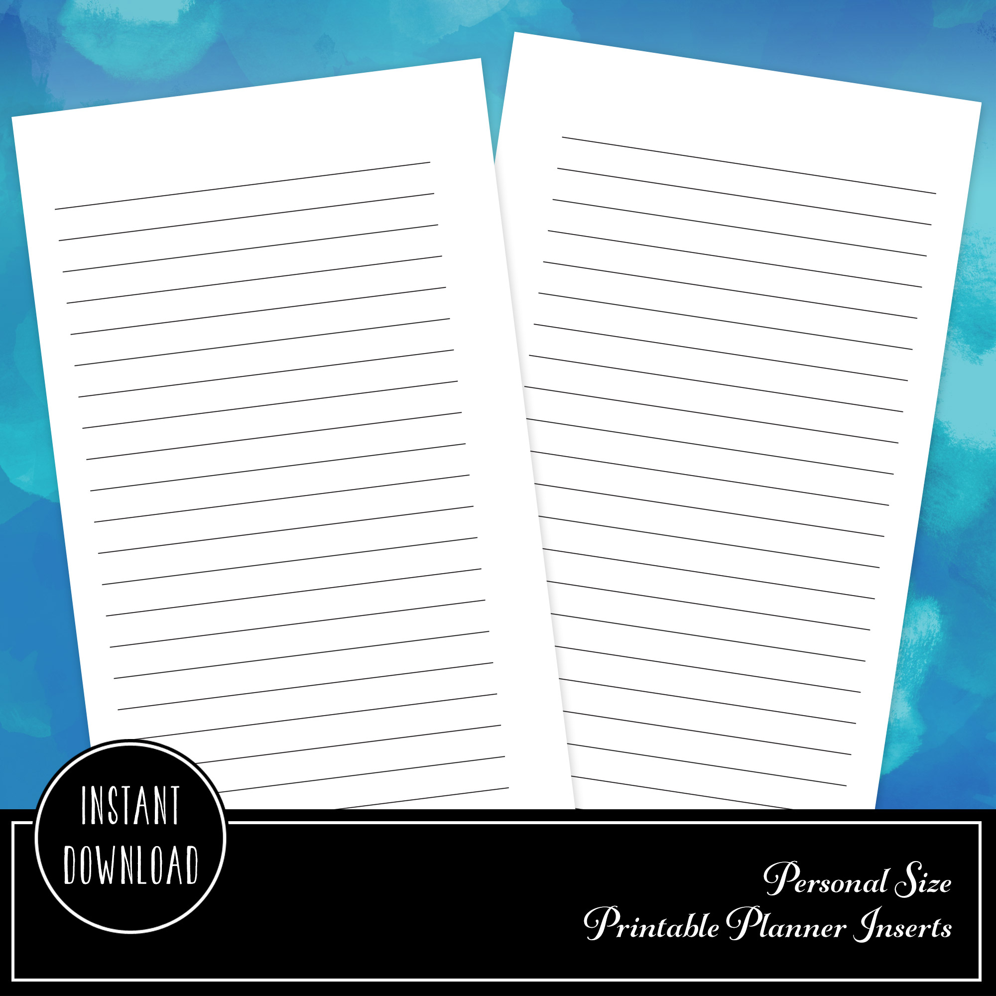 Personal Printable Planner Inserts Archives - Scrapcraftastic