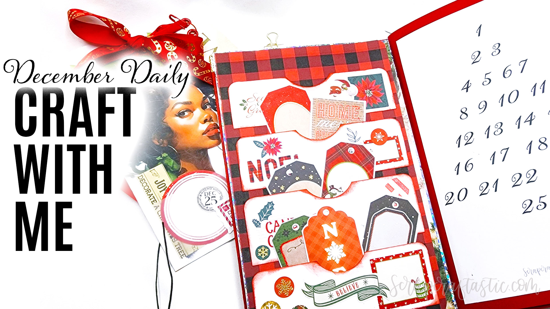 EASY DIY December Daily Pages Planner Supplies in Your Junk Journal