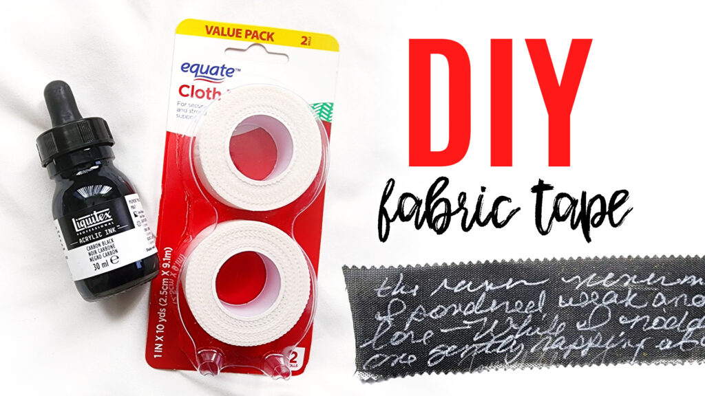How To Make DIY Fabric Tape on a Budget