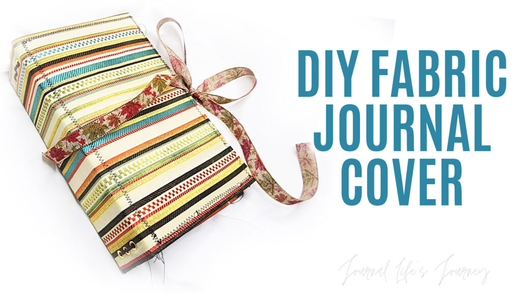 DIY Fabric Journal Cover
