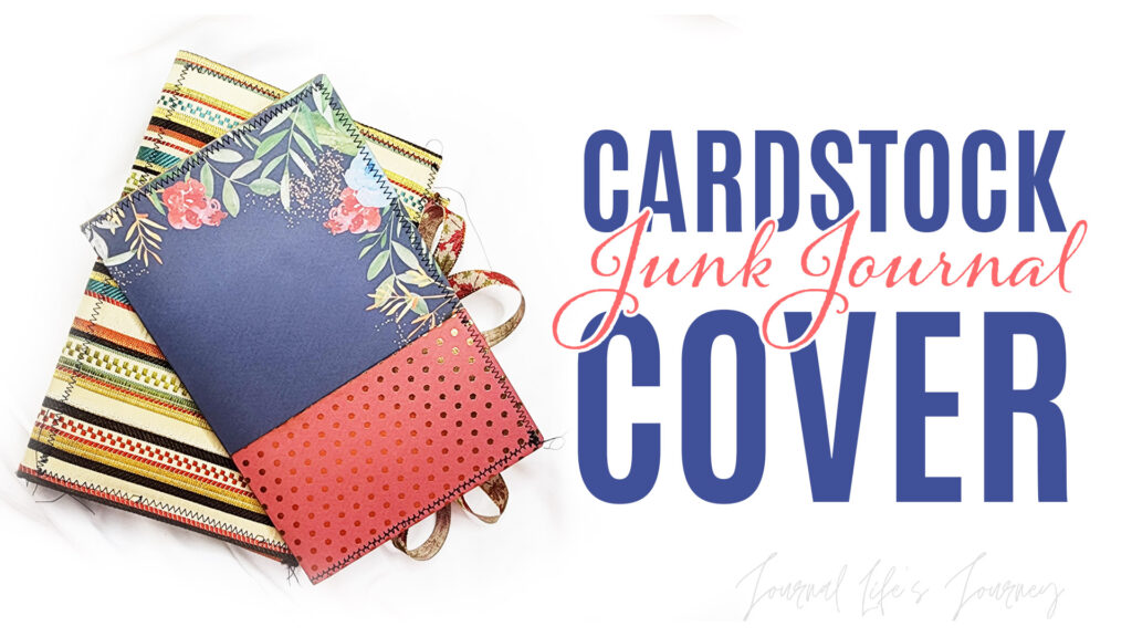 Making a Cardstock Cover Junk Journal Traveler's Notebook Insert