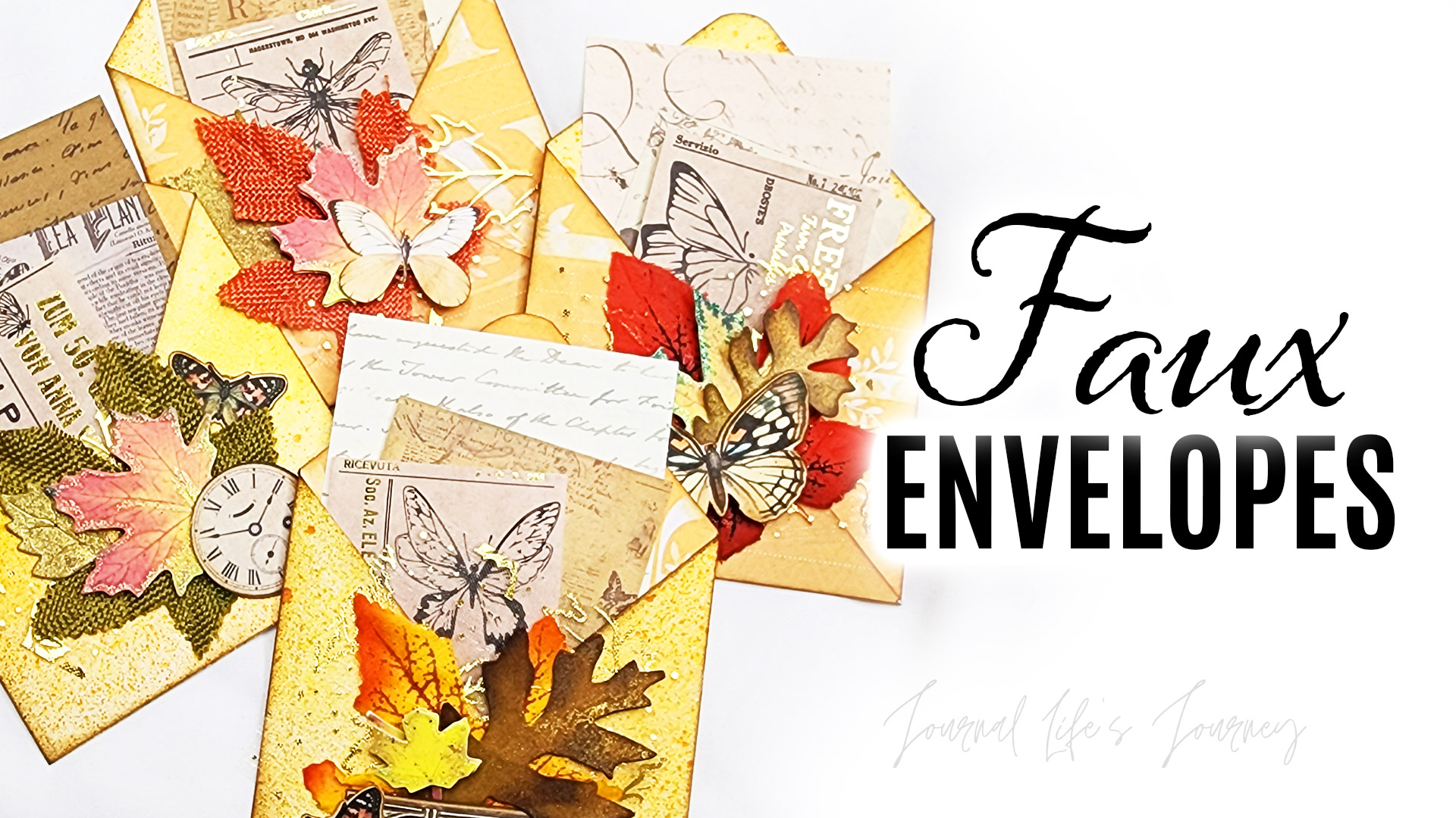 Let’s Create Envelope Embellishments with 12×12 Scrapbook Paper