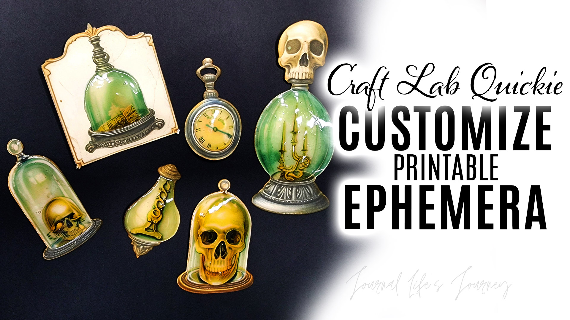 Craft Lab Quickie: Let’s Customize Printable Ephemera Easy DIY