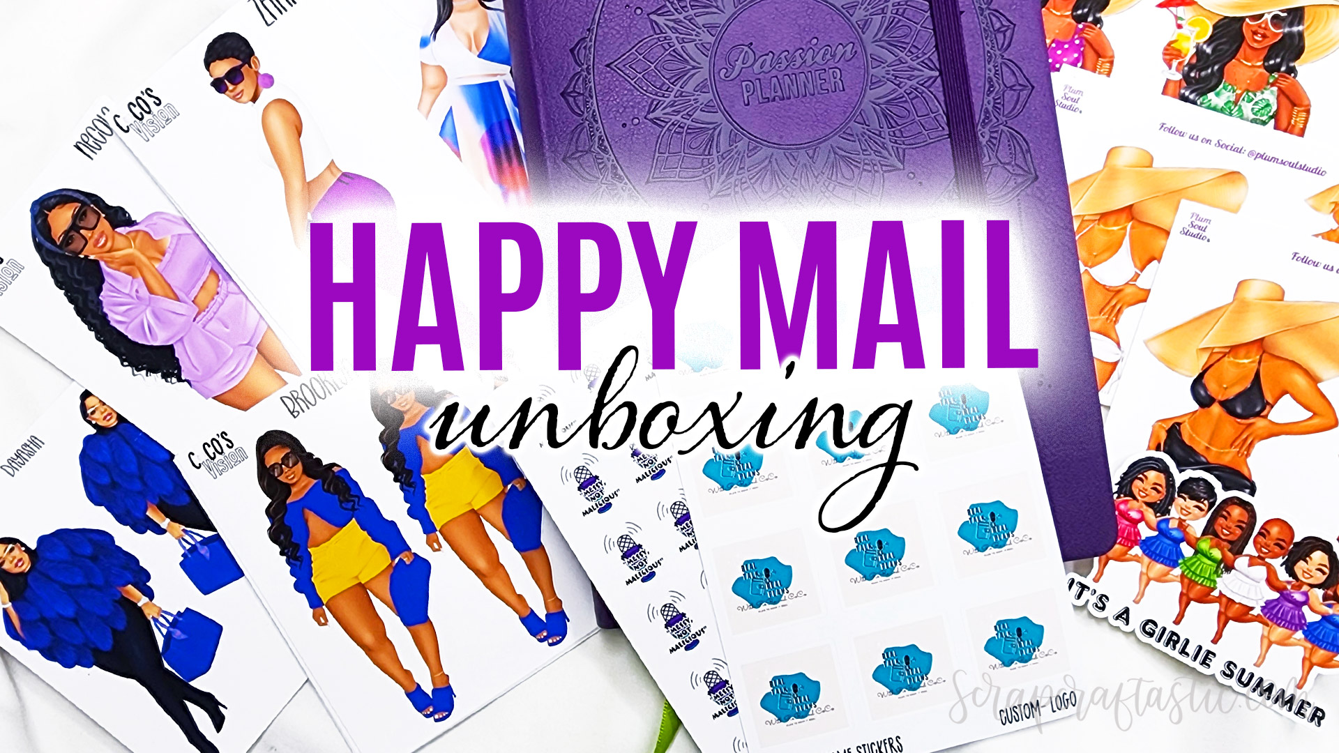 Happy Mail Plum Soul Studio, Coco’s Vision, Real Talk Real Plans