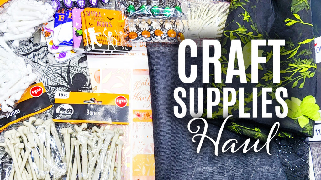 Craft Supplies Haul