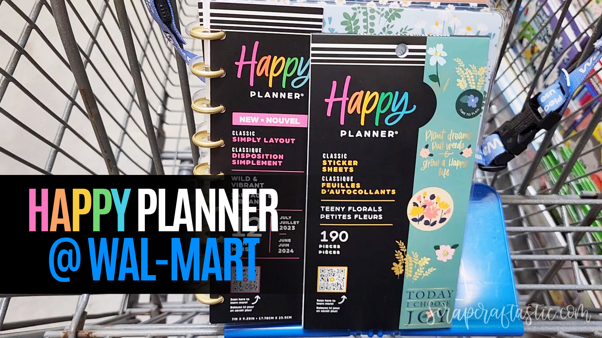 NEW HAPPY PLANNER with BEST LAYOUT EVER at WAL-MART