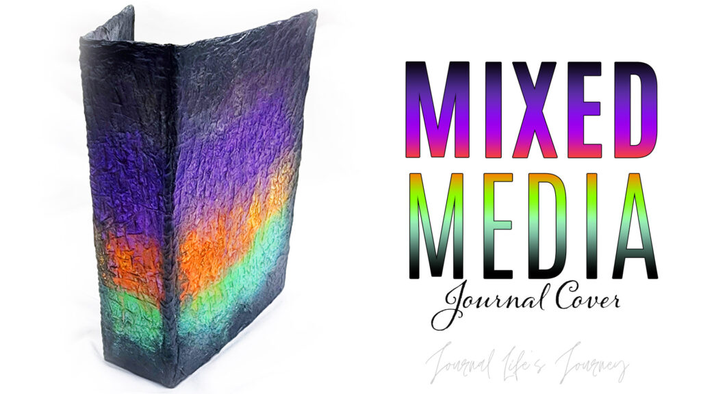 Mixed Media Halloween Junk Journal Cover
