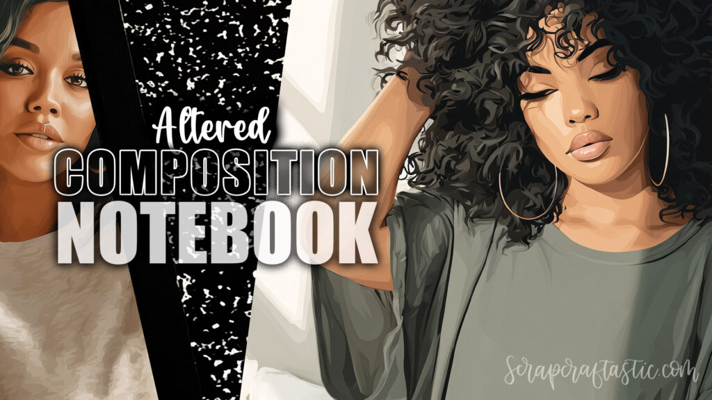 Laminated Altered Composition Notebook