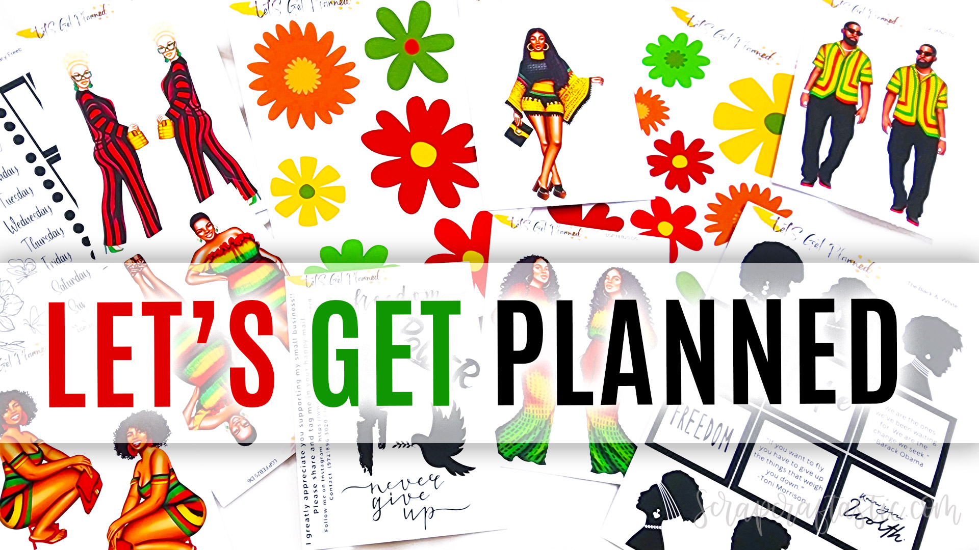 NEW RELEASES at Let’s Get Planned featuring Black History Month