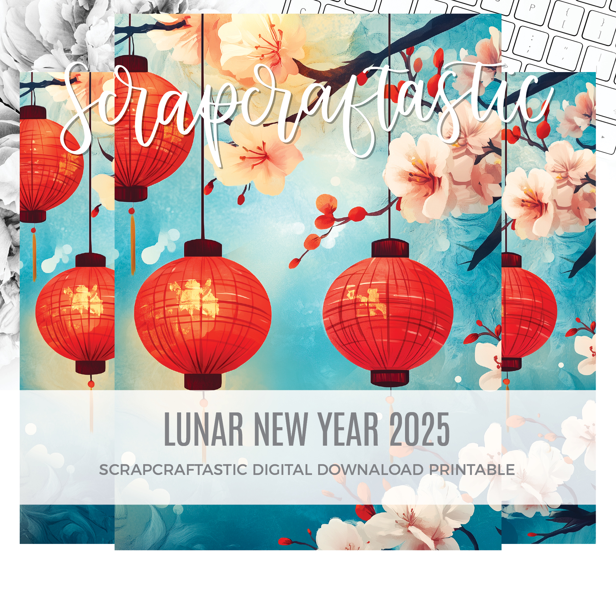 LUNAR NEW YEAR 2025 Free Printable Dashboard Digital Download