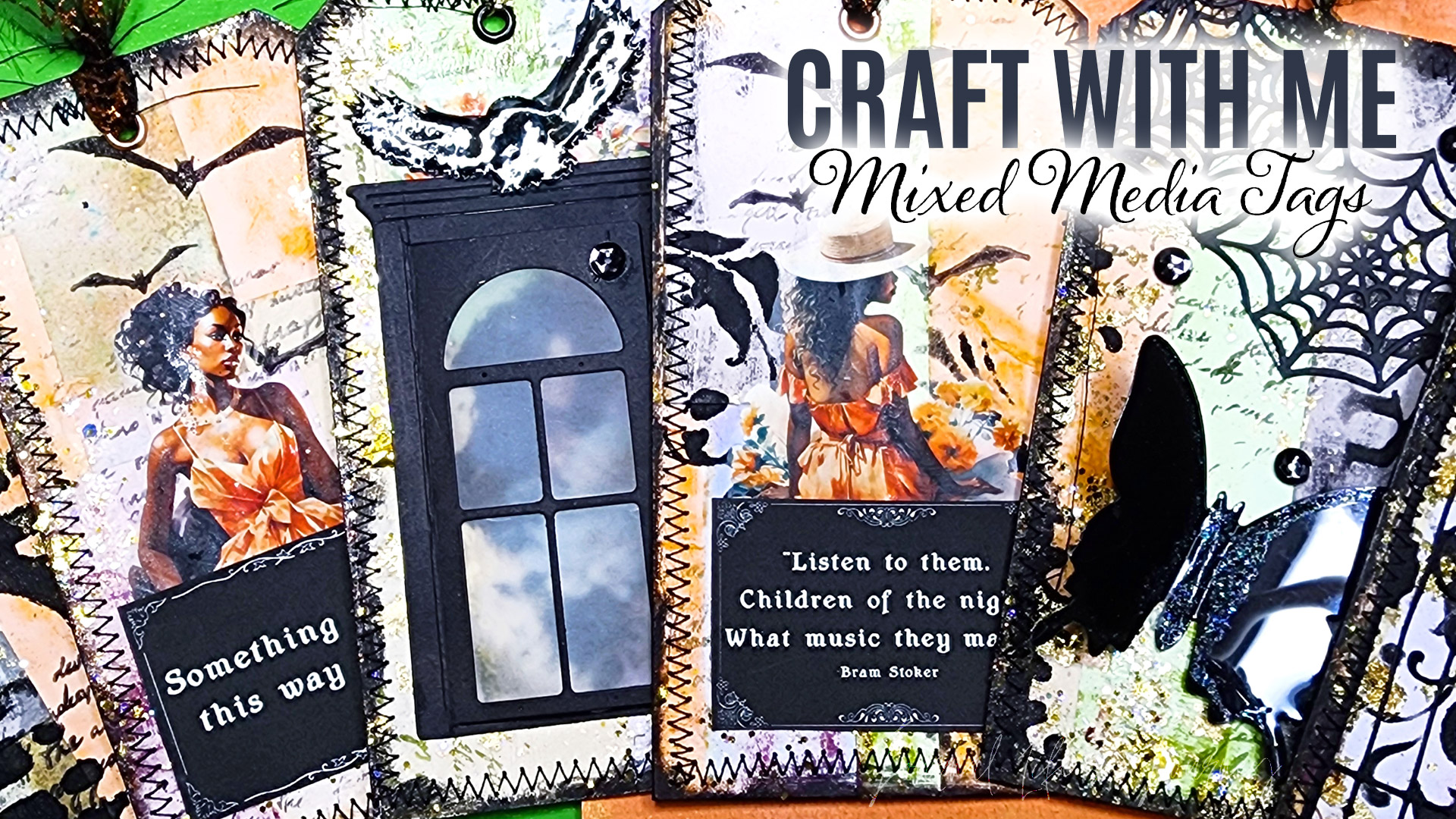 Craft With Me: Let’s Create Master Board Mixed Media Tags