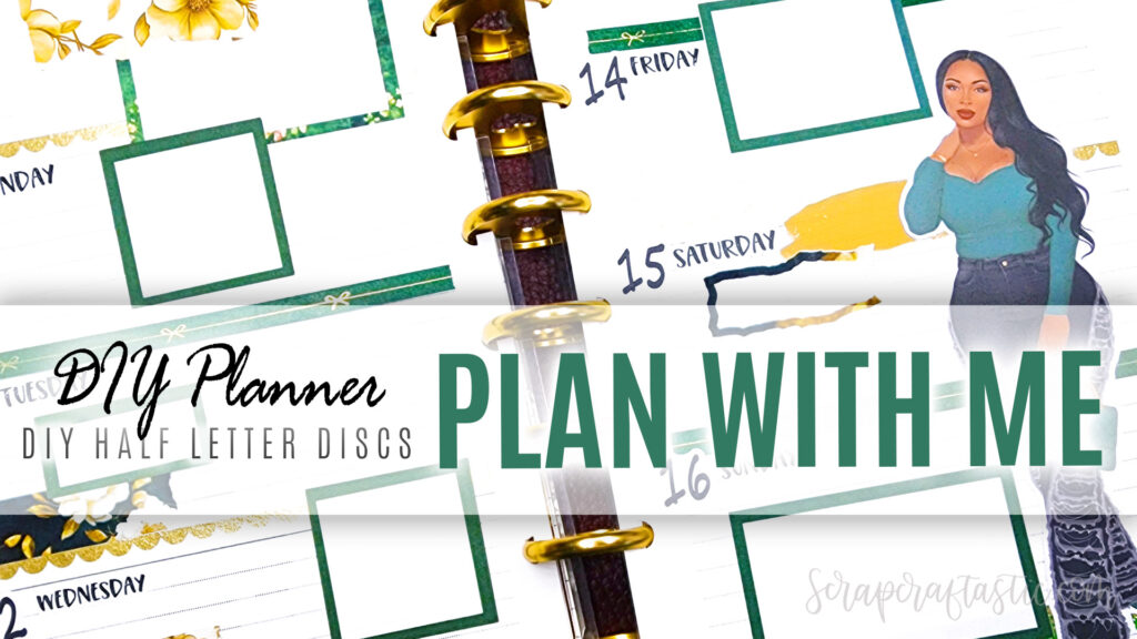 diy Planner diy Half Planner Discs Plan With Me