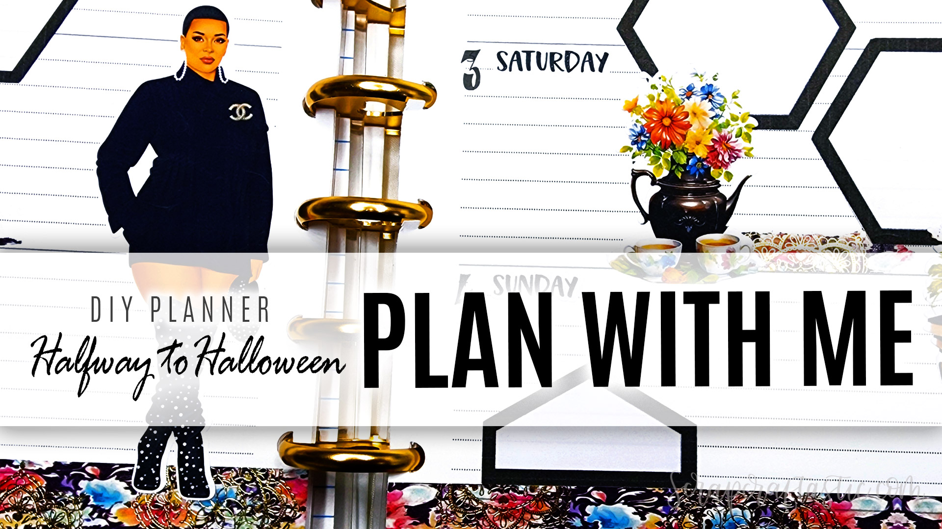 DIY Planner Halfway to Halloween Plan With Me