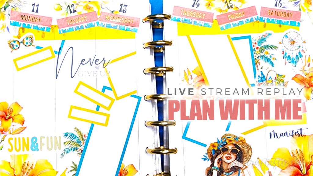 Live Stream Plan With Me
