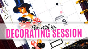 Plan With Me Decorating Session