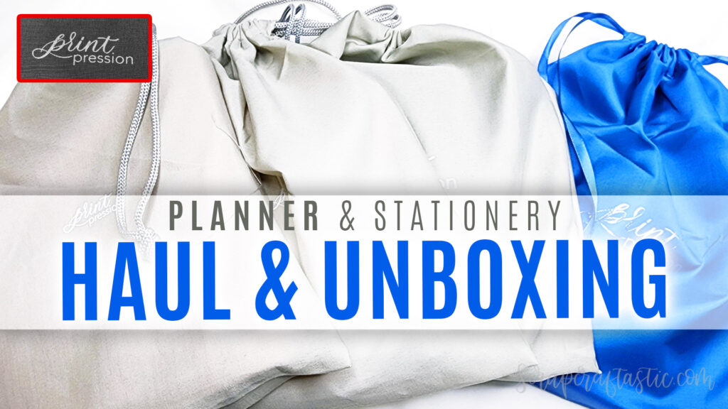 Planner and Stationery Haul and Unboxing