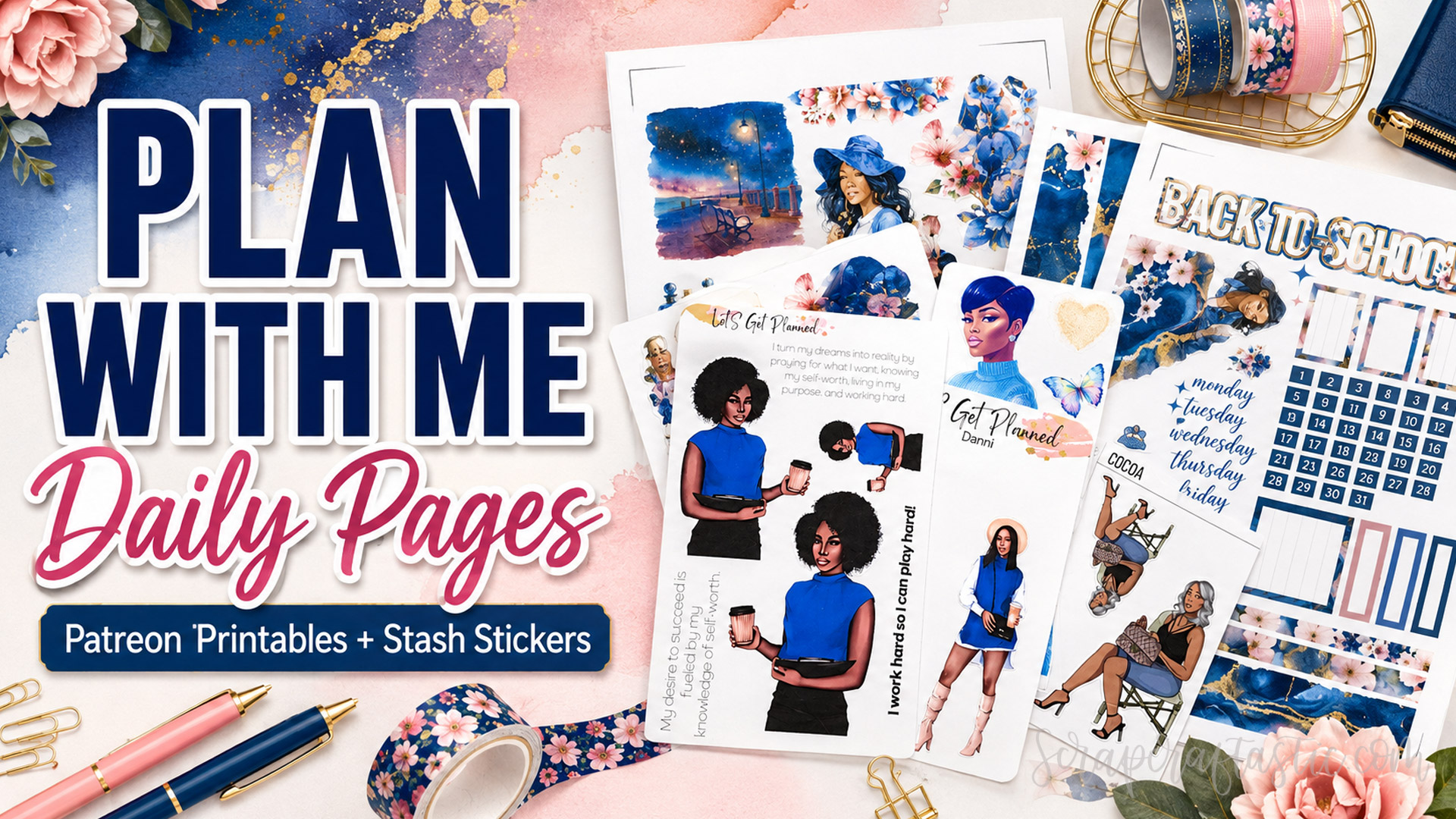 Daily Pages Plan With Me