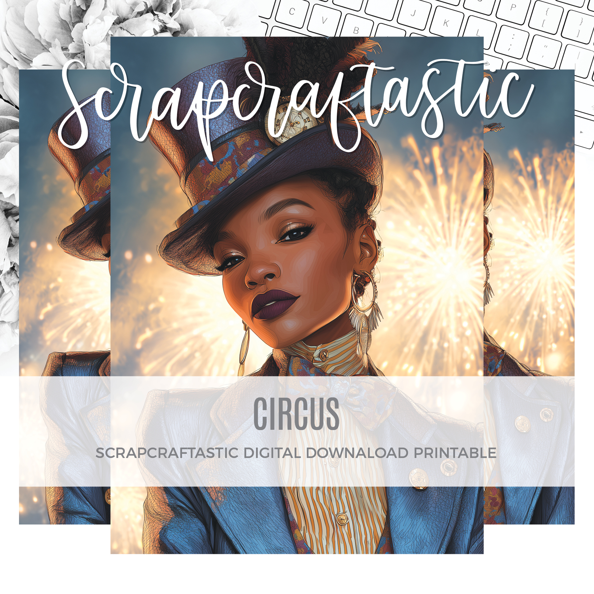 Circus Freebie Friday Half Letter Dashboard