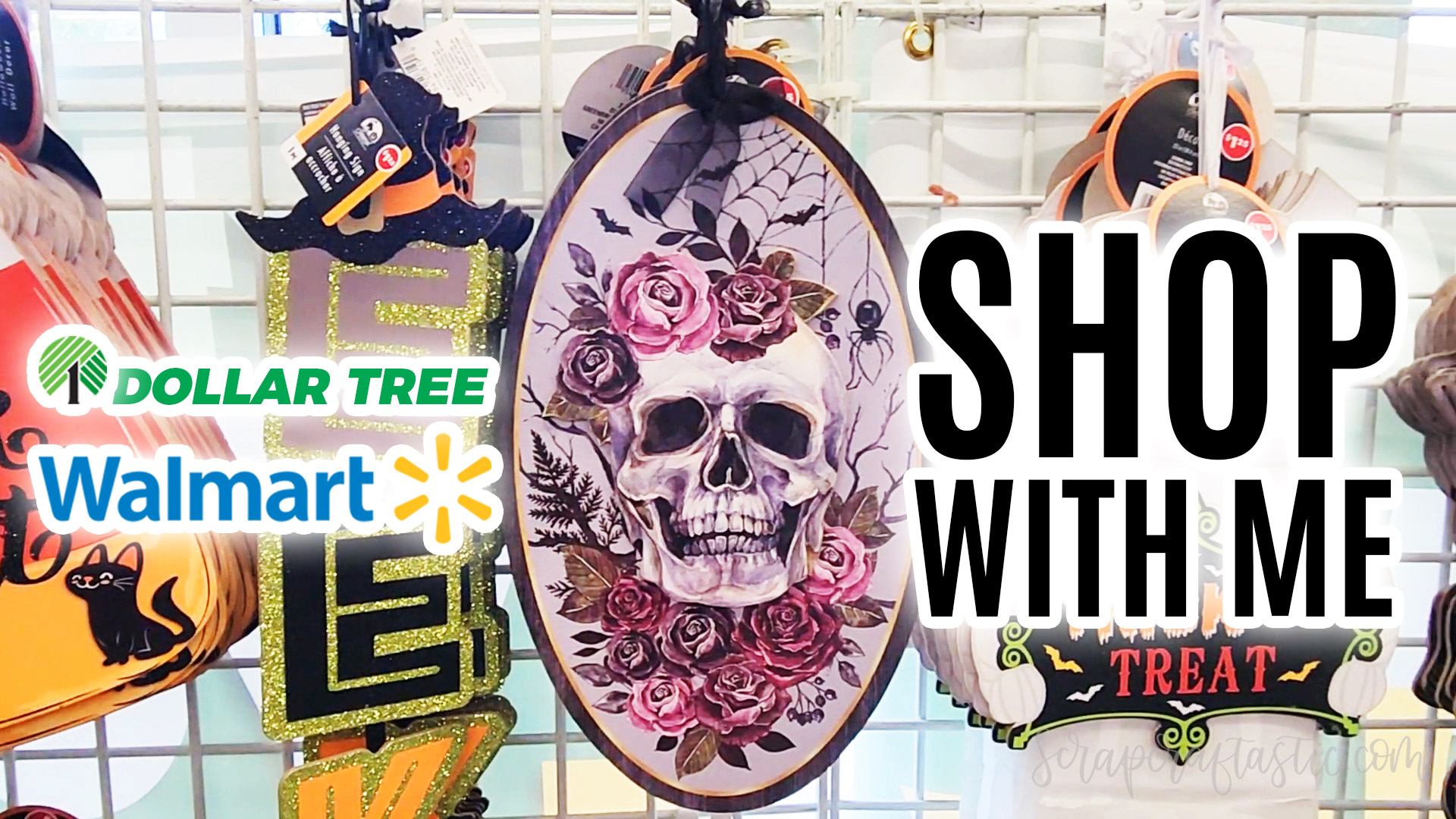 DOLLAR TREE & WAL-MART Seasonal Halloween & Autumn Shop With Me