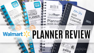 Walmart Planner Review