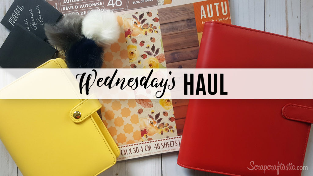 Wednesday's Haul 09.27.17 - A Collective Haul from Michael's, Mystics Little Gifts, Joann and more!