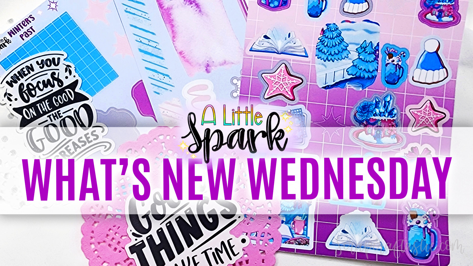 Unboxing My Last Sticker Subscription Kits from A LITTLE SPARK