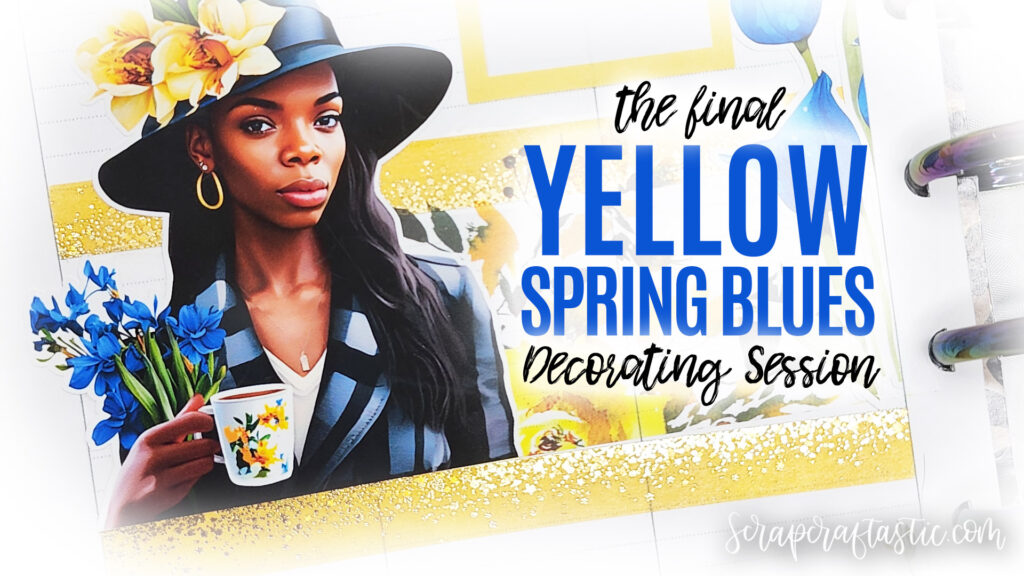 Yellow Spring Blues Work Planner
