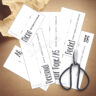 Pamphlet Stitch and Saddle Stitch Templates